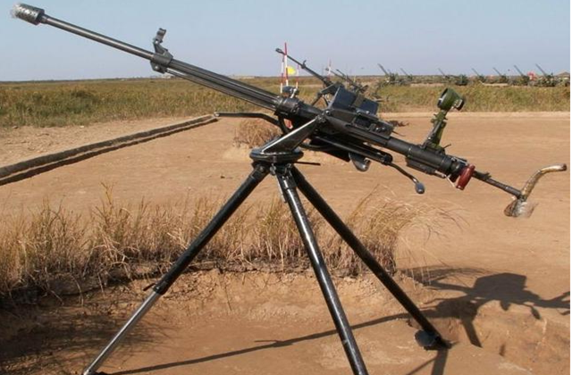 国产4大高射机枪第1一发子弹可将大象打成两段最变态