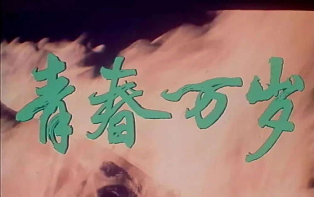提到这首诗,就不得不提王蒙的处女作《青春万岁》.