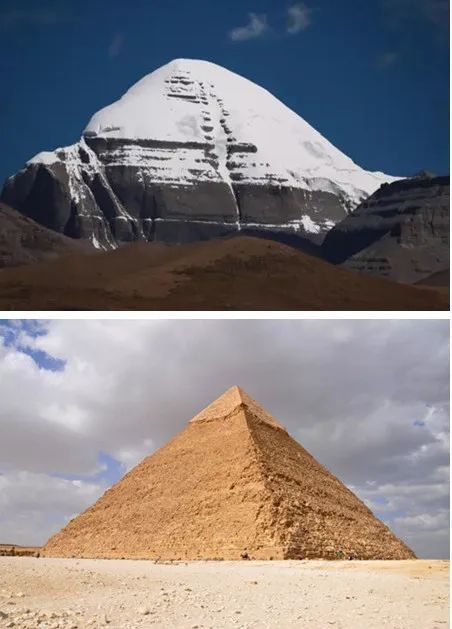 神秘发现古埃及金字塔的原型竟然是冈仁波齐