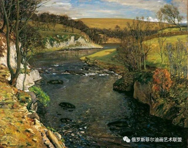 英国风景画家雷金纳德油画作品赏析