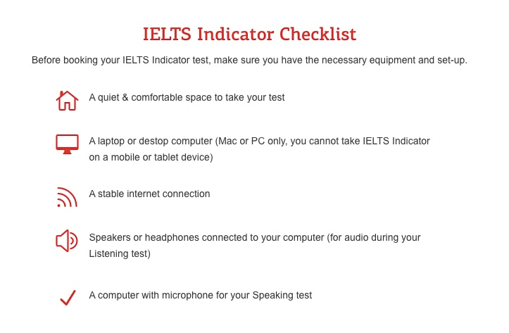 IELTS Indicator来啦 雅思可以在家参加考试啦！
