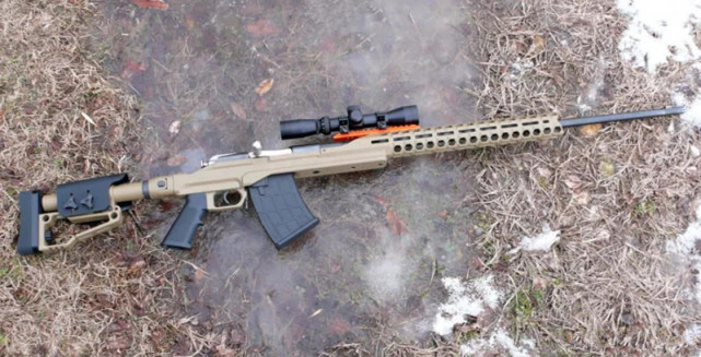 全新莫辛纳甘改装套件乌克兰人还是了解这款老枪所有细节都照顾到了