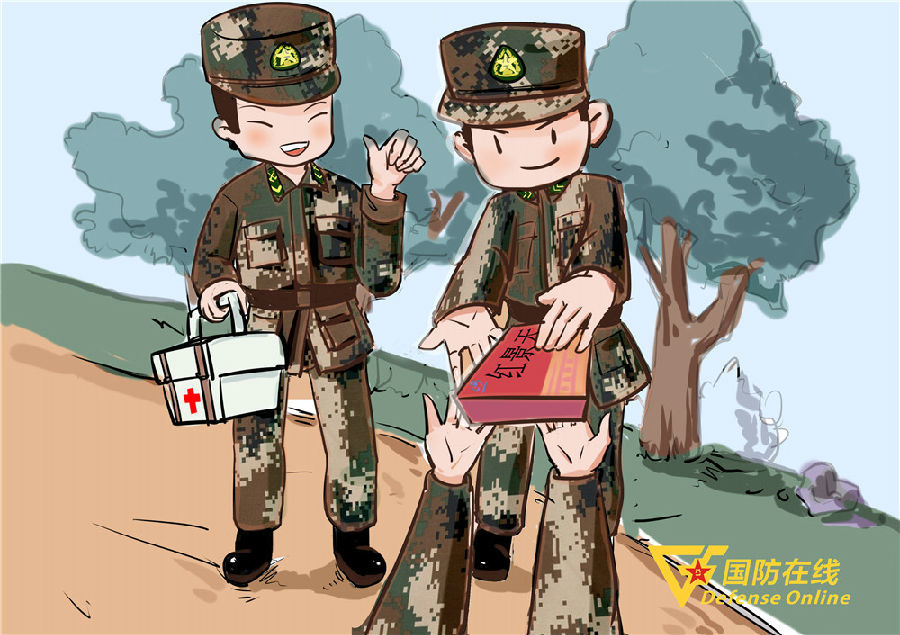 军漫 老班长帮新兵渡过"第二适应期",暖心十足!