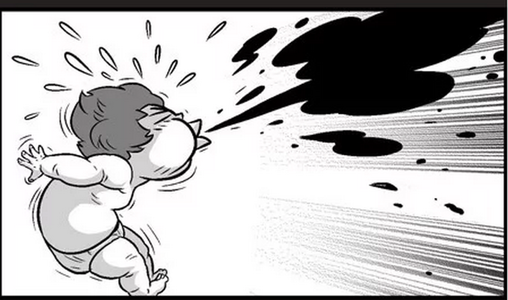 搞笑疯人女孩在海边遇到章鱼还好有小男孩保护着她