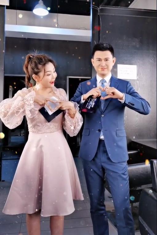 湖南台女主持yoyo罕见秀恩爱被嘲脸比老公大疑似变脸认不出