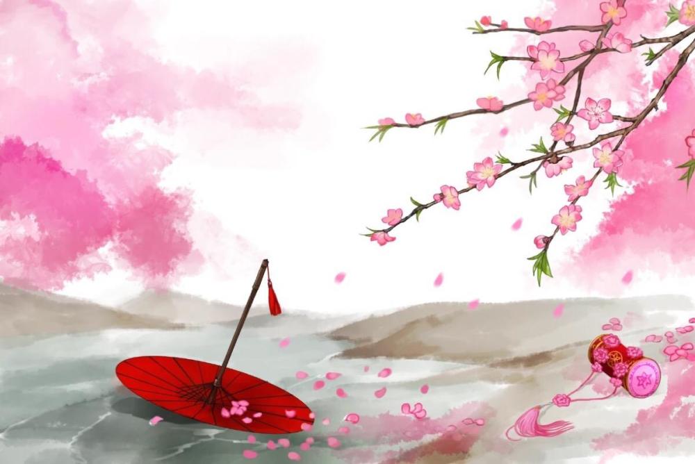 秦观|秦观水平很高的一首诗，只是那么淡淡着笔，美得犹如一幅山水画