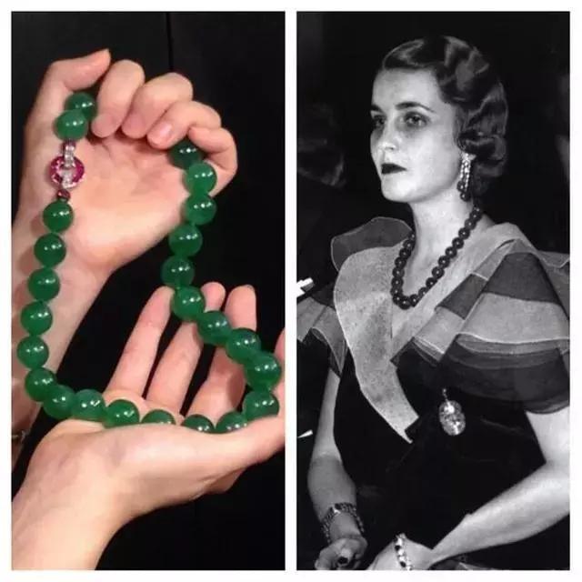翡翠饰品拍卖纪录芭芭拉赫顿的翡翠珠链,它为什么价值2.14亿港元