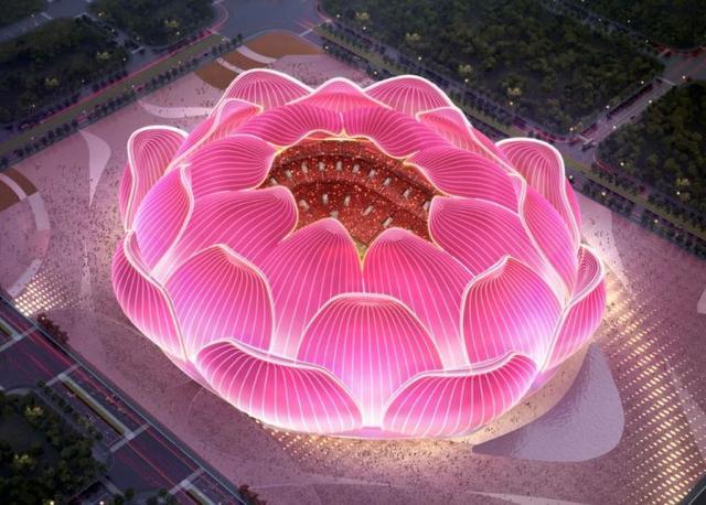 广州恒大官宣恒大球场新造型,仍有球迷表示:莲花造型更有辨识度