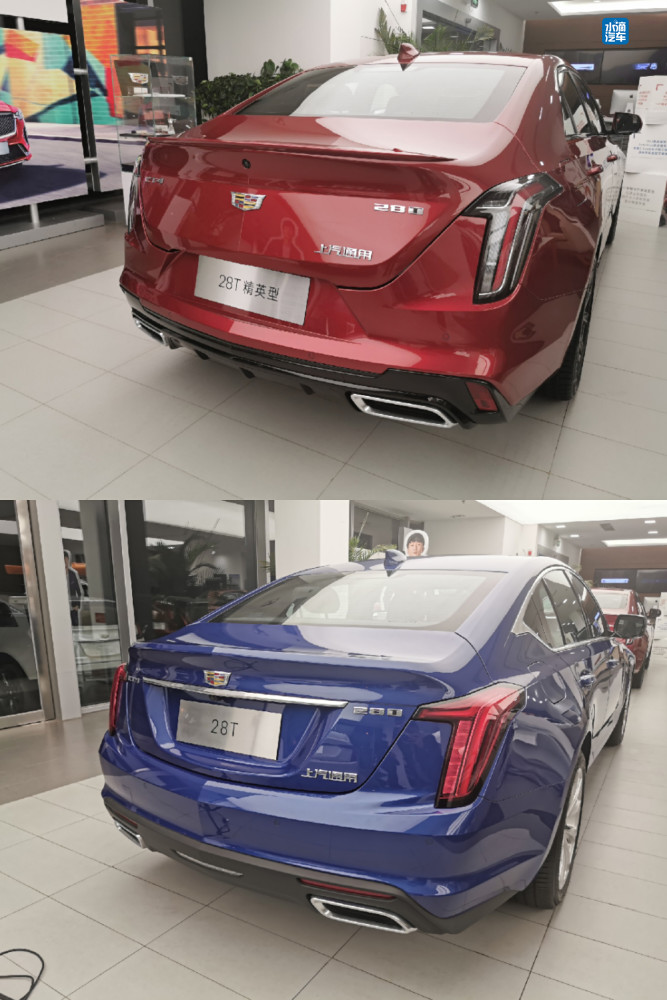 终端价格接近怎么选十张图看懂凯迪拉克ct4与ct5