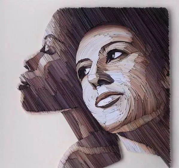 神奇的衍纸画纸条卷卷就能变成一幅精巧的艺术品