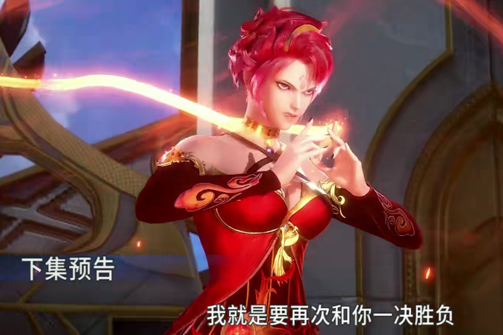 斗罗101预告:火舞为赢唐三,出卖灵魂,你看她都狰狞成啥样了?