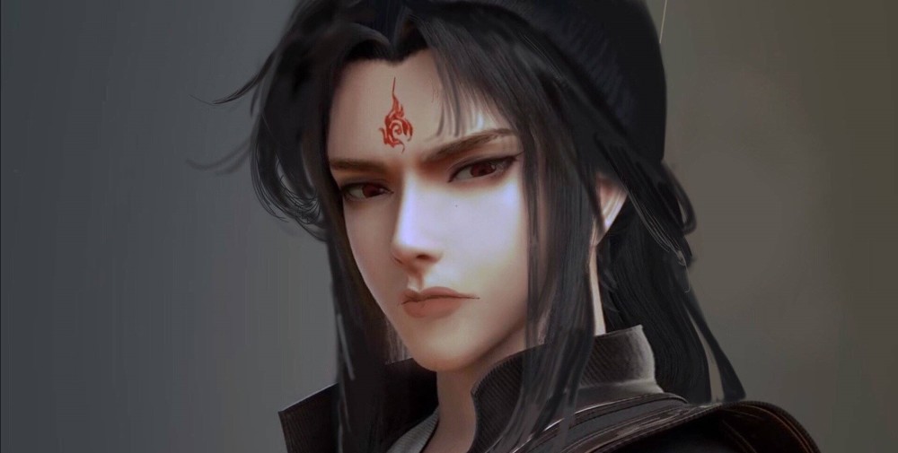 首先来说一说建模问题,在《渣反》动漫中,洛冰河的头发一直让粉丝们