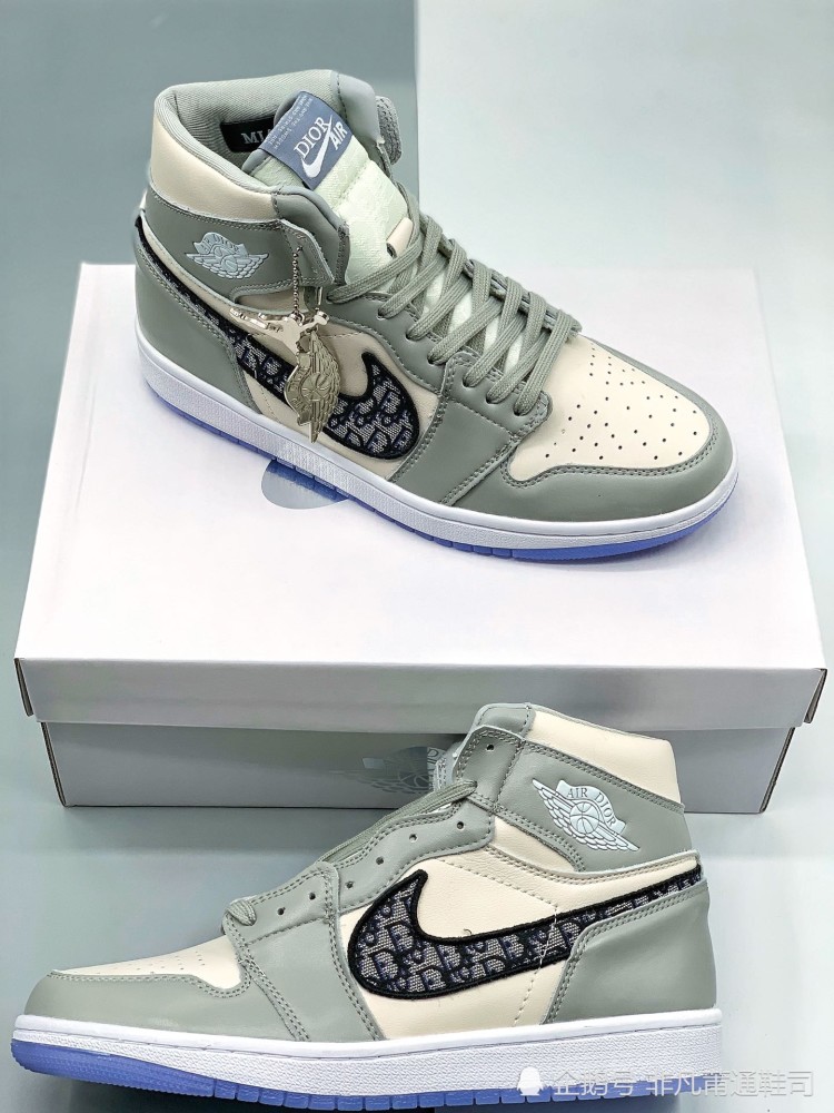 耐克diorxairjordan1迪奥联名开箱测评