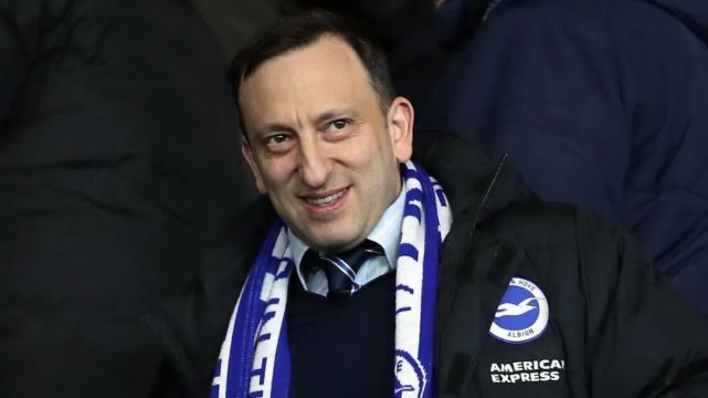 布莱顿老板布鲁姆表示,尽管薪水帽制度至少需要全欧统一施行,但至少是