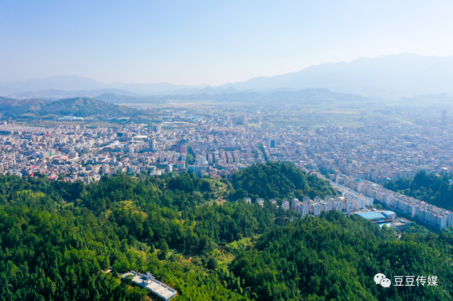 航拍汝城 古城初春