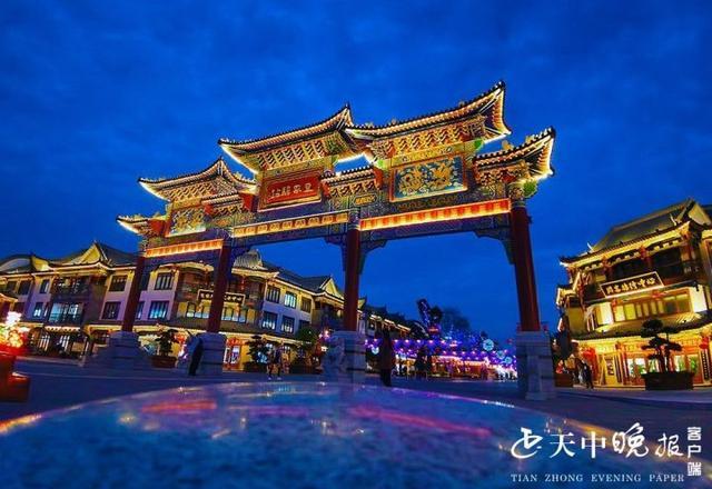 驻马店:春夜,皇家驿站美轮美奂|驿站|皇家驿站|驻马店