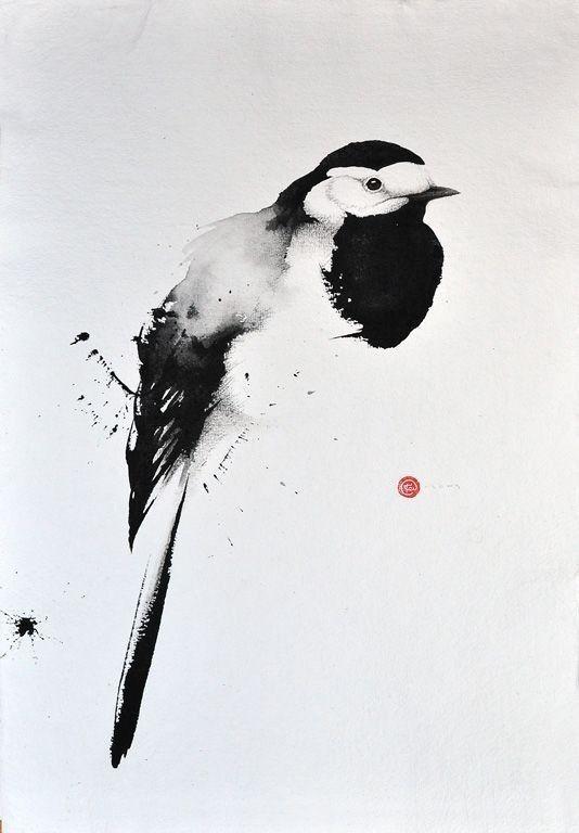 karl martens ——旧金山艺术家用黑白水墨,创造出人与自然之间独特的