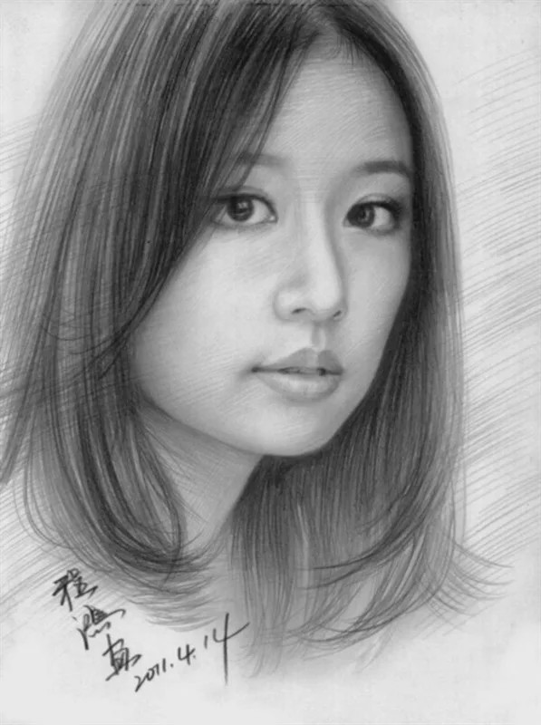 通販でクリスマス 美品】横手由男 作「大日妙香」肉筆・水彩鉛筆素描 絵画