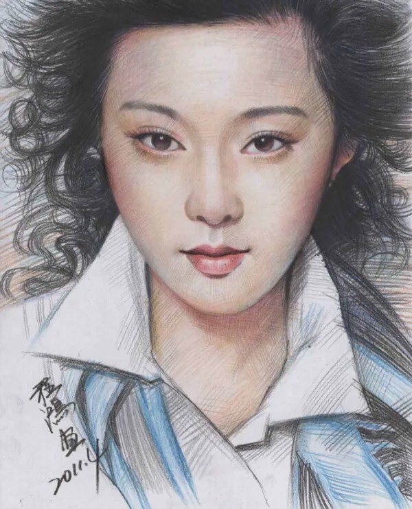 期間限定 数量限定 美品】横手由男 作「大日妙香」肉筆・水彩鉛筆素描 絵画