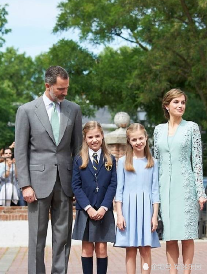 本以为塞尔维亚总统女儿够美了,直到看见西班牙2个公主,这才是人间