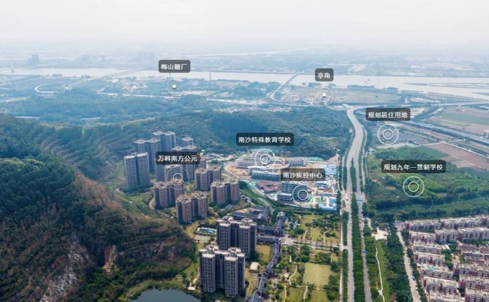 超79亿投资方圆斩获南沙大井村旧改航拍大井村