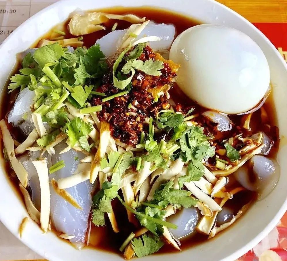应县美食凉粉