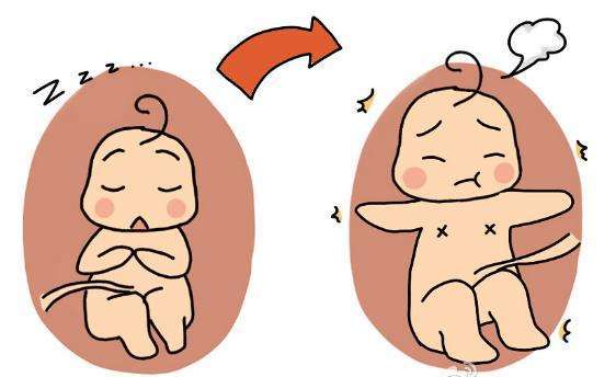 所以说胎儿在肚子里一跳一跳最大的可能是打嗝,但是打嗝可和吃饱是否