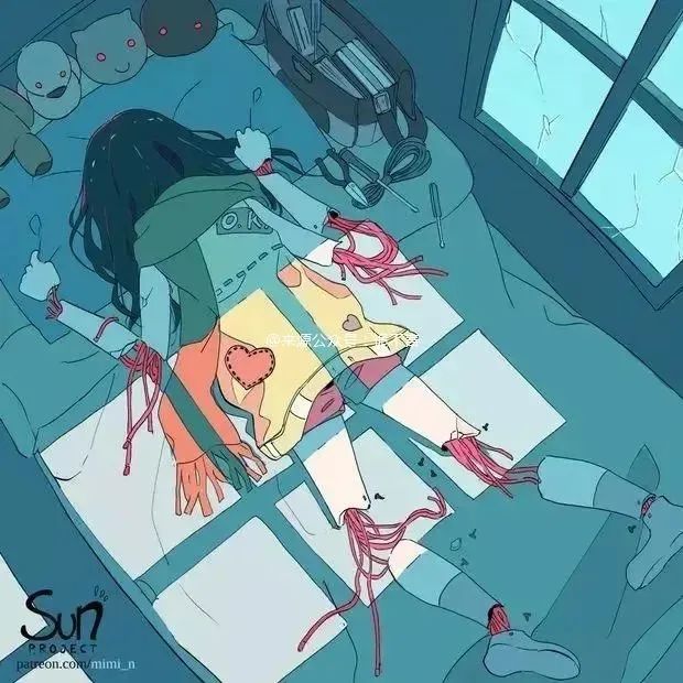 36张负能量爆棚的暗黑插画,却治愈了所有人!