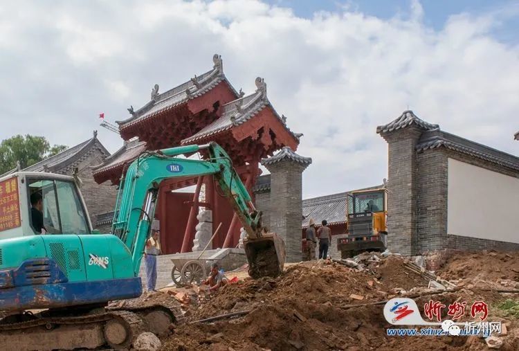忻州古城改造三期工程图片