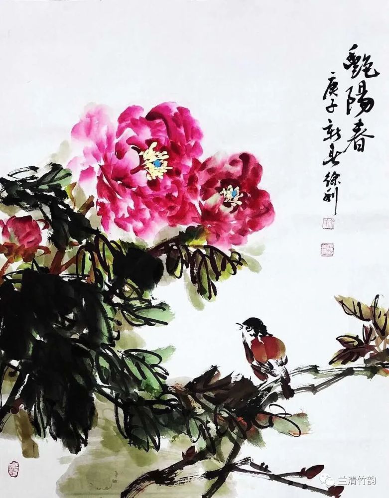 怎样画牡丹 画牡丹的最高境界就是潜意识绽放潜意识 腾讯新闻