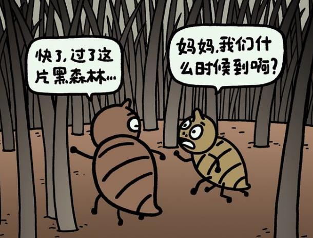 搞笑漫画 虱子妈妈带孩子去旅行竟遇到大暴雨 真相却是这样的 腾讯新闻