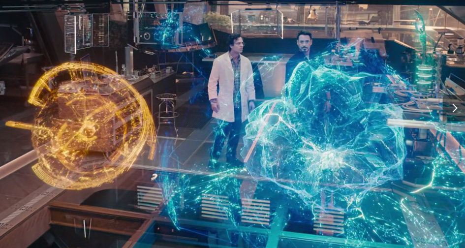 ar 应用的最终场景,或许就像钢铁侠的办公室