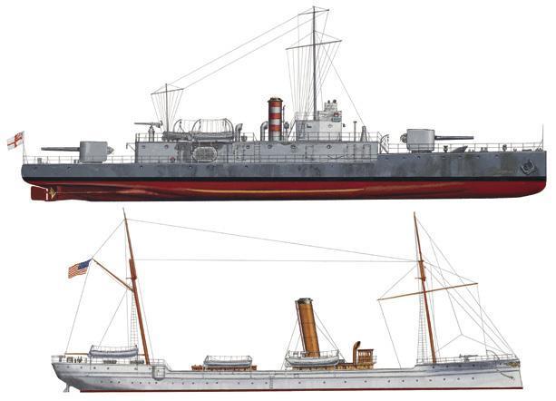 艇小炮大第一次世界大战的炮艇时代