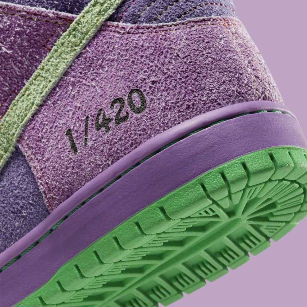 nikesbdunkhighproqs紫臭鼬版本发布