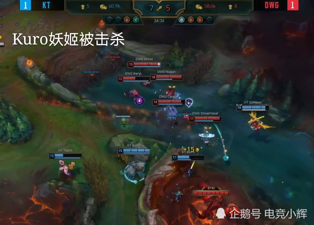 LCK季后赛战报：KT1-2比分惜败给DWG，DWG能否完成四连胜