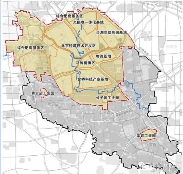 刚刚披露通州台湖南部马驹桥镇拆迁权移交亦庄