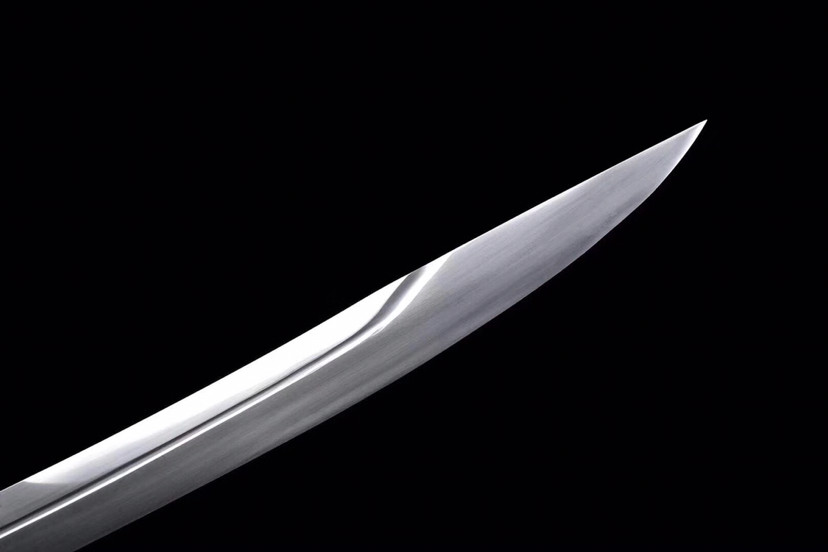 梅花清刀弹簧钢锻制双色梅花纹饰