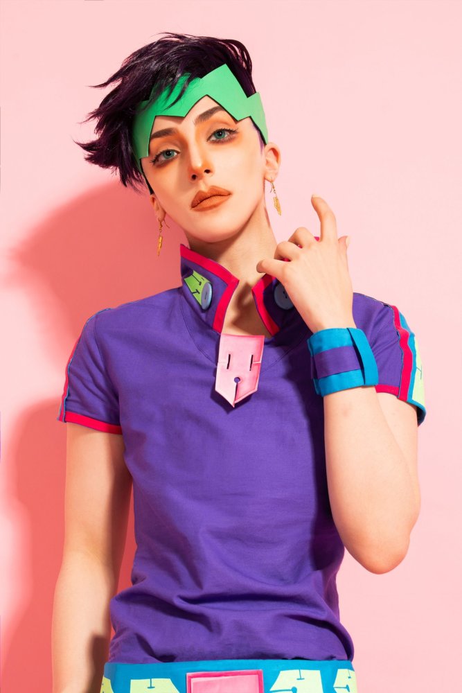 《jojo》岸边露伴cos,次元壁什么的都见鬼去吧