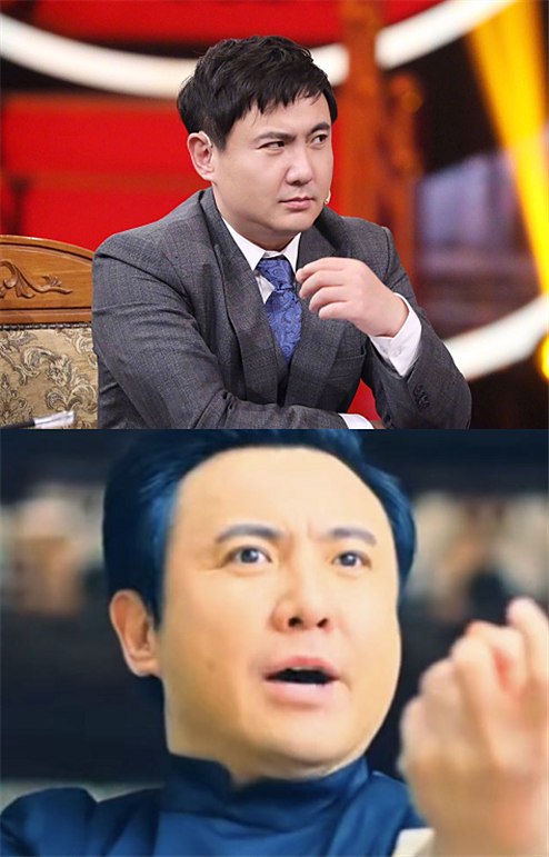 之前他不是参演的一部电影嘛,在里面就有勾手指并说出"你过来啊"这句