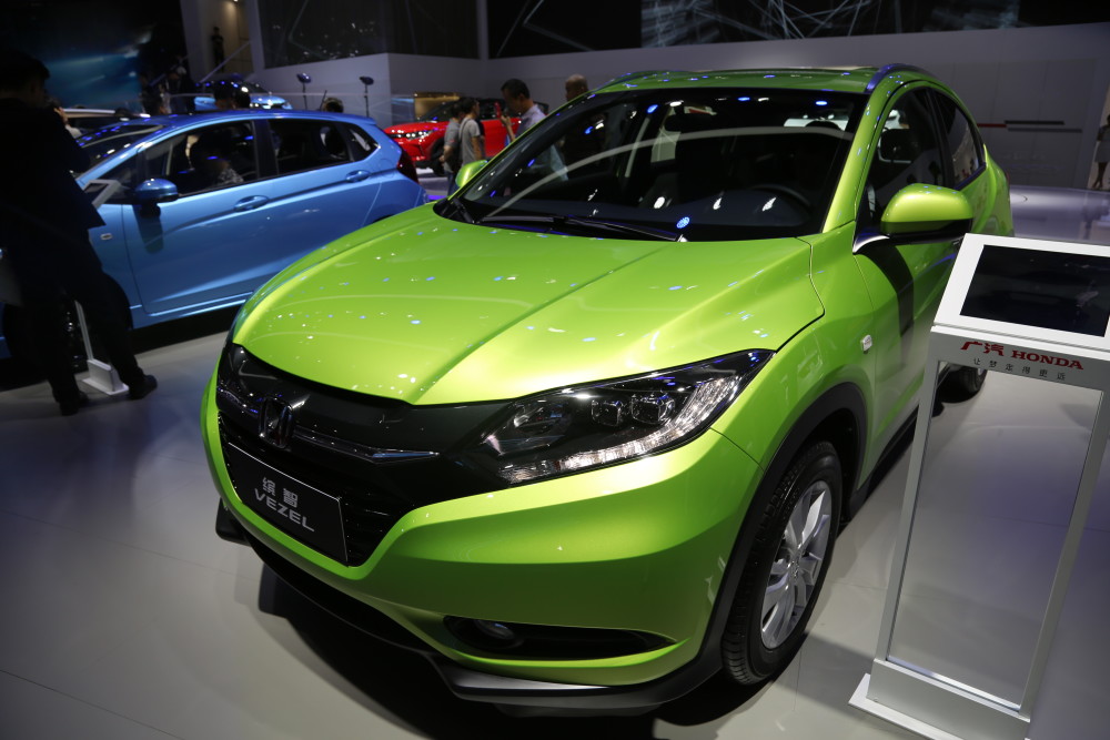 广汽本田缤智,15万级别都市suv,车展实拍!