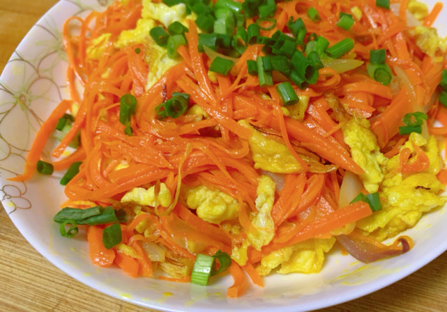 胡萝卜炒鸡蛋 食之本味