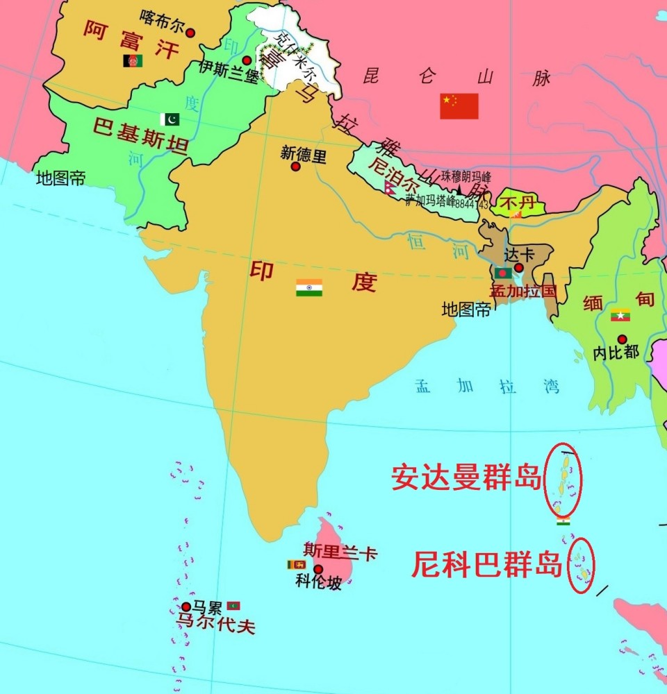印度为何占据安达曼群岛,却放过马尔代夫?