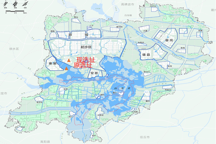 圖/河北省氣象局面對苛刻的選址條件,3月19日,經過雄安新區規劃建設局