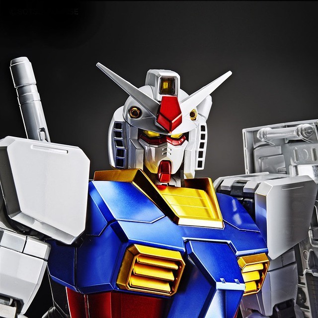 机动战士高达初代高达钛合金限定款模型