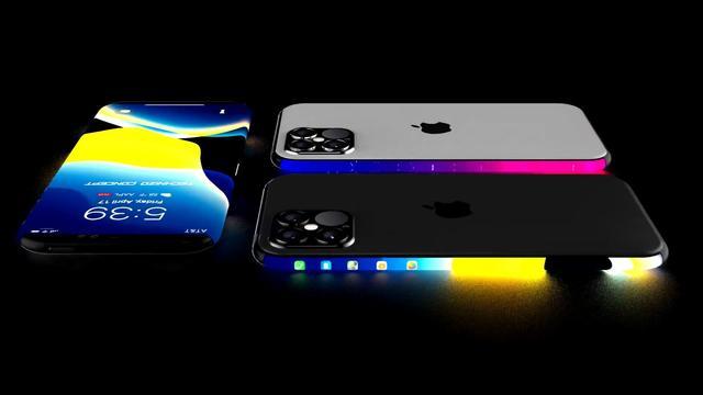 iphone12概念图砍刘海瀑布屏可触控看完iphone11不爱了