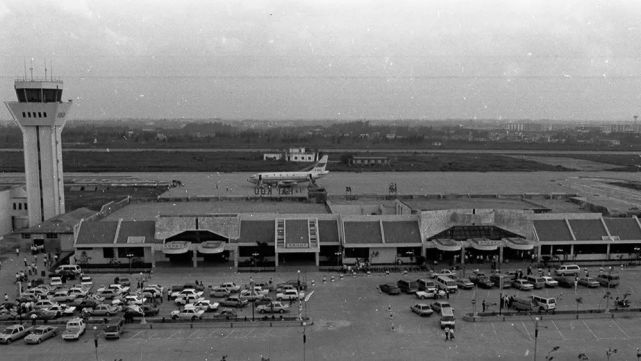 海口大英山机场旧址图片