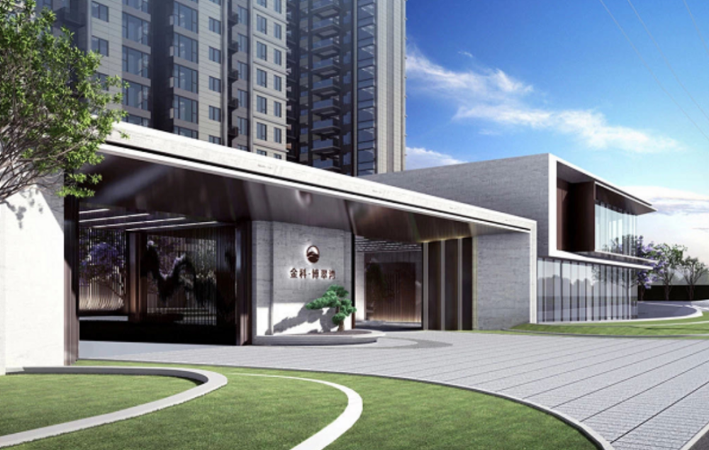 金科·博翠湾效果图(入户大门)同时,金科·博翠湾还注重内在场景