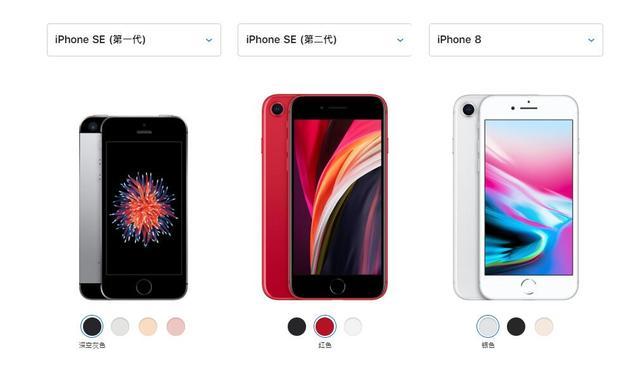 Iphone Se 2与iphone8最详细对比 A13 红色 镜头 腾讯新闻