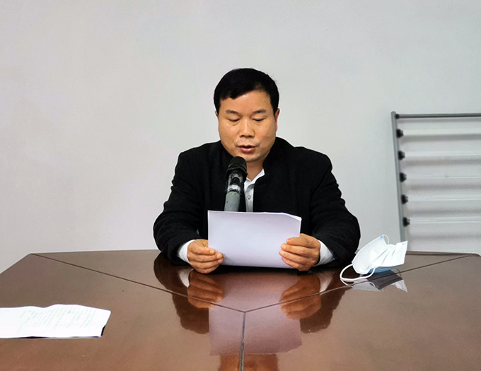 桃源四中举行新学期第一次升旗仪式