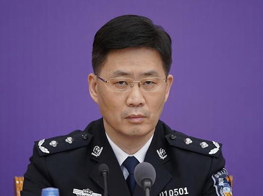 国家移民管理局边防检查管理司司长刘海涛 图片来源:中国网